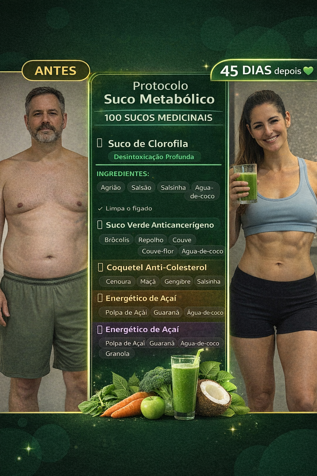 Resultado casal 45 dias